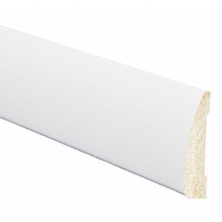 INTEPLAST BUILDING PRODUCTS 7'WHT CasePoly Moulding 61130700032